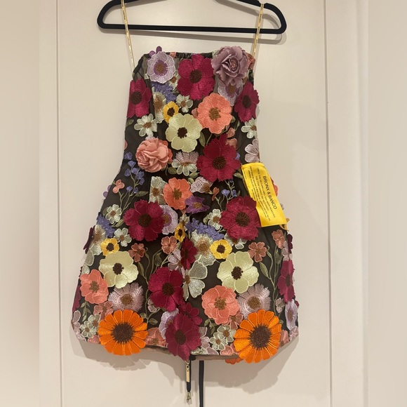 NWT Bronx and Banco Bouquet Maraya Mini Dress - Picture 6 of 16